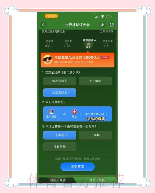 世界杯竞猜平台全攻略:策略与技巧详解 世界杯竞猜平台全攻略:策略与技巧详解